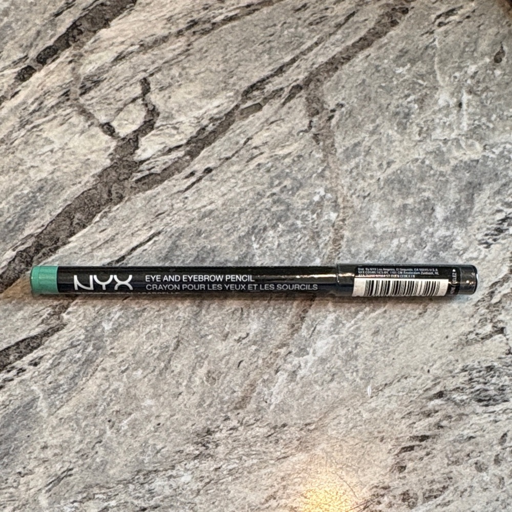 Teal NYX Eye & Eyebrow Pencil